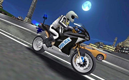 Police Motorbike 3D Simulator 2018 screenshot 8