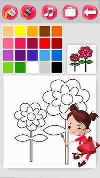 Flower Coloring Game screenshot 5
