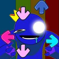 Rainbow Friends FNF Mod logo