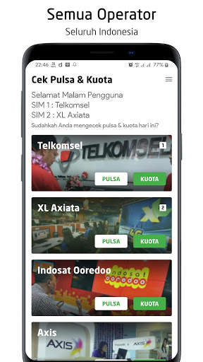 Cek Pulsa & Kuota screenshot 2