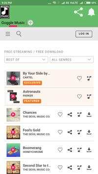 Goggle Music Player ! Free Eng Online Music screenshot 4