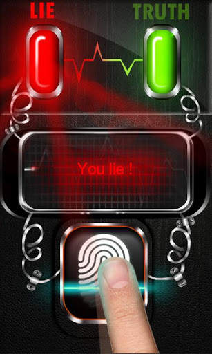 Finger Scan Lie Detector Prank скриншот 2