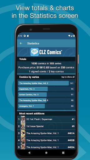 CLZ Comics - comic database screenshot 8