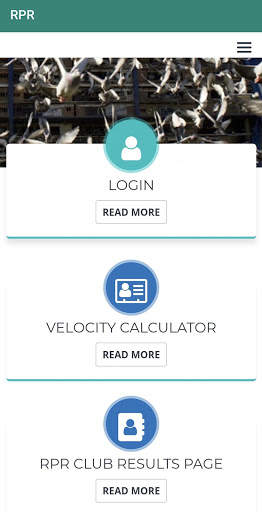RPR APP (RACING PIGEON RESULTS) screenshot 3
