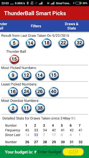 India Lottery Smart Picks Lite screenshot 7