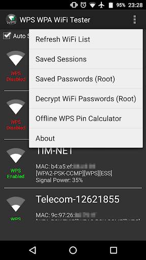 WPS WPA WiFi Tester (No Root) screenshot 5