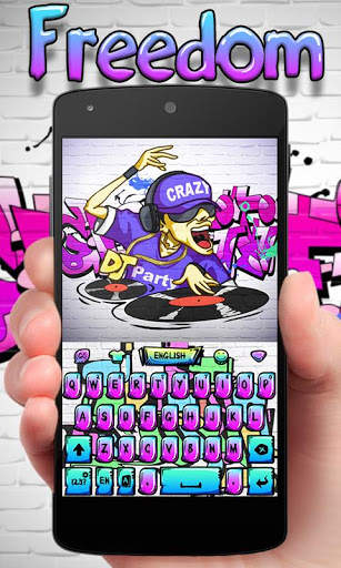 Freedom GO KeyboardTheme Emoji screenshot 1