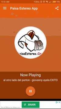 Paisa Estereo App screenshot 2