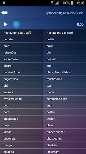 Portuguese-English Free Langua screenshot 7