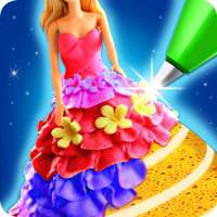 Doll Ice Cream Cake Baking 2019: World Food Maker logo