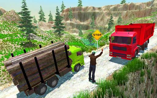 Cargo Truck Driving Simulator | Offroad Truck screenshot 5