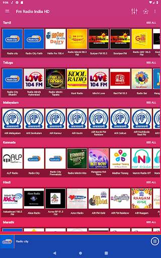 Online Radios - Indian Radio Channels FM screenshot 16