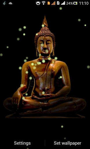 Buddha Fireflie Live Wallpaper screenshot 3