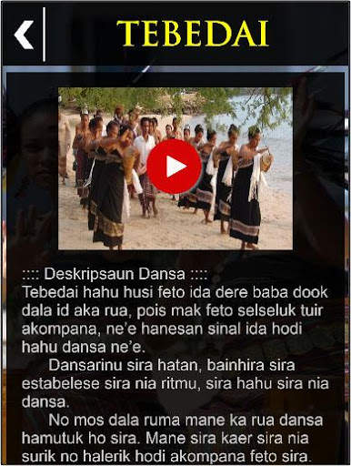 Dansa Timor screenshot 4