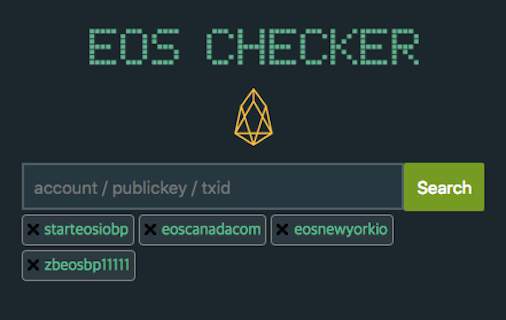 EOS Checker screenshot 3