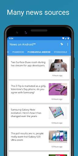 News on Android™ 6 تصوير الشاشة