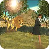 Angry Lion Village Attack - Wild Lion Simulator 3D 1.0
