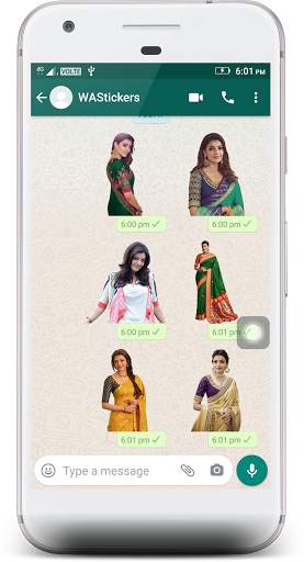Kajal Aggarwal Stickers 4 WhatsApp screenshot 6