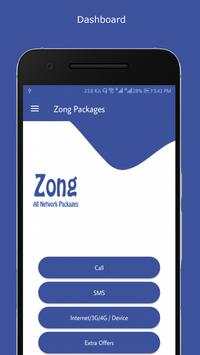 All Packages for Zong 2018 screenshot 1