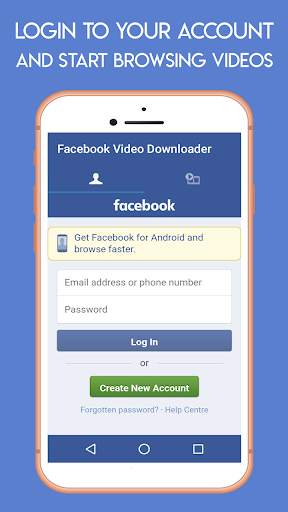 Video Downloader for Facebook screenshot 1