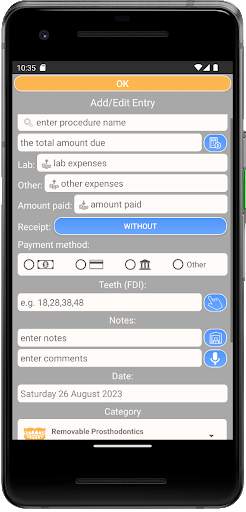 Cusp Dental Software screenshot 3