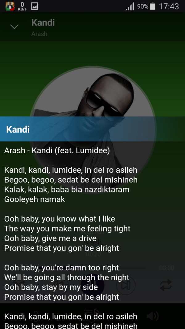 Arash 2-part - songs offline screenshot 1