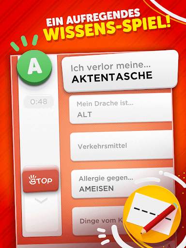 Stadt Land Fluss - Wörterspiel screenshot 9