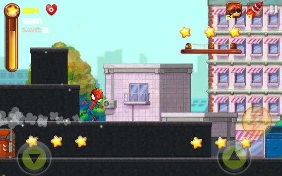 Spider kid - The hero man adventure game for kids screenshot 9