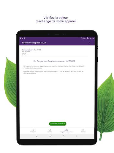 Inspection d’appareil TELUS screenshot 13