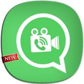 Video call for whatsapp prank logo