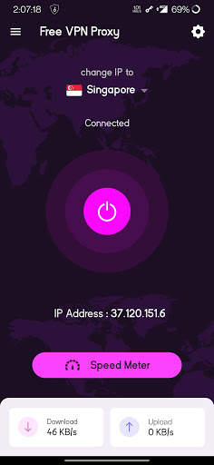 VPN Free Unlimited Proxy screenshot 1