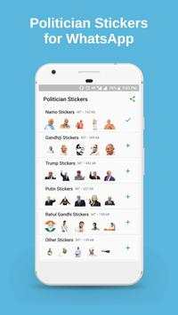 Politician Stickers screenshot 1