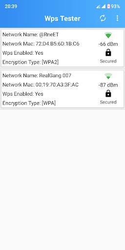WPS WPA Connect screenshot 1