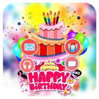 Happy Birthday Songs with  Name logo