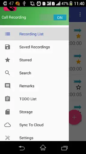 Call Recorder for Android screenshot 1