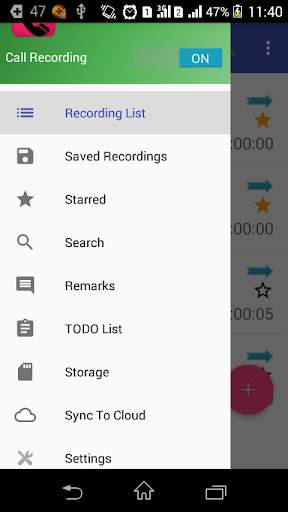 Call Recorder for Android screenshot 1