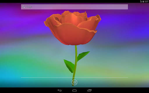 3D Rose Live Wallpaper 20 تصوير الشاشة