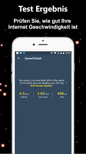Internet speedtest - Internet geschwindigkeitstest screenshot 4