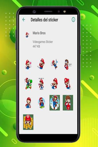 video game stickers screenshot 3
