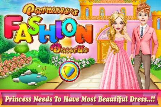 Princesses Fashion Dress up screenshot 1