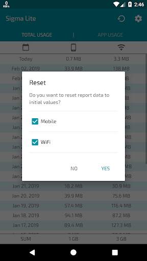 Sigma Lite - Internet Speed Meter screenshot 3