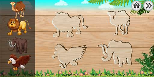 Animals puzzle games for kids screenshot 6