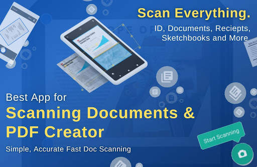 Hapscan -  Document Scanner App. PDF Creator screenshot 1