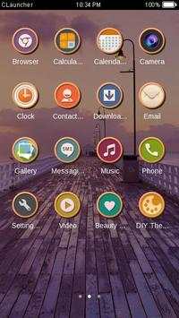 Blurry Nature CLauncher Theme screenshot 2