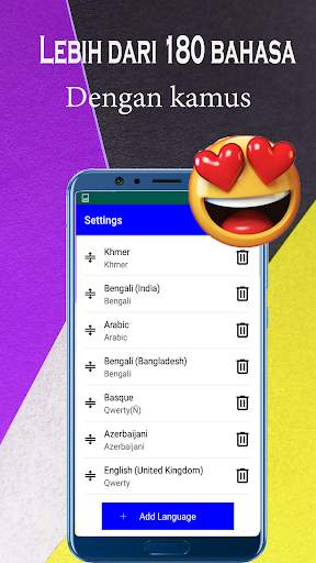 Multi Bahasa Keyboard 2020 untuk Semua Bahasa screenshot 1