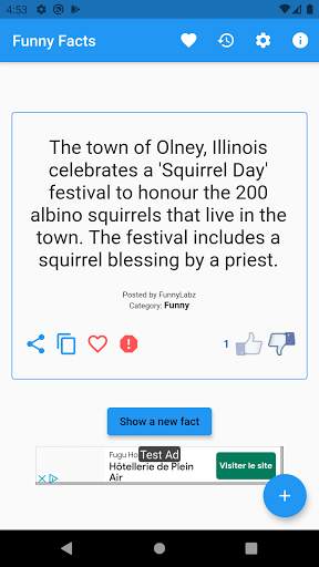 Funny Facts screenshot 1