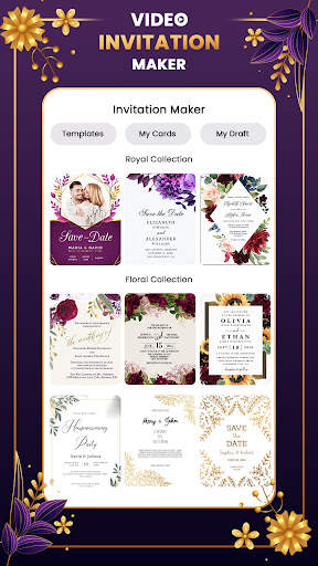 Video Invitation Maker VCards screenshot 1