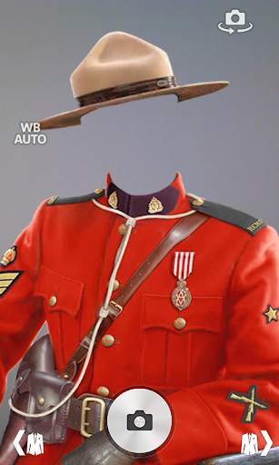 Military portrait photomontage screenshot 3