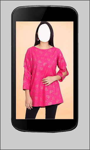 Women Short Kurti Tops Photo screenshot 4
