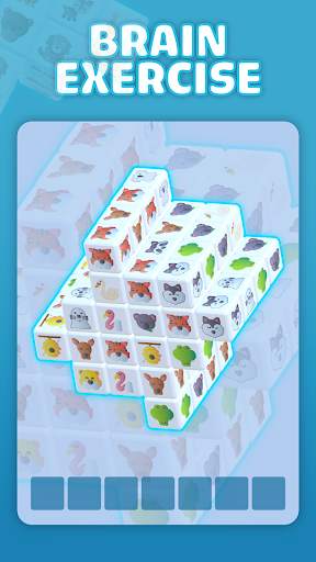 Cube Crush - 3D Match Puzzle screenshot 1